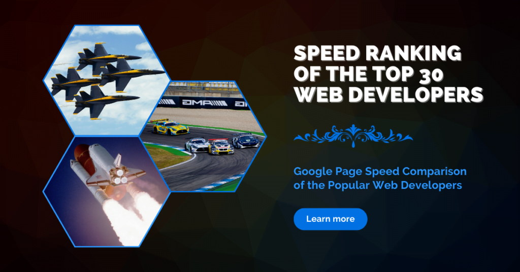 Speed Comparison of Web Developers