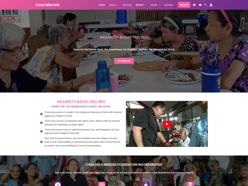 Charity Website